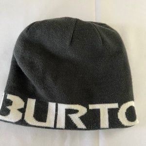 3 for $12 hats, Burton Reversible Winter hat, White/Gray, OS